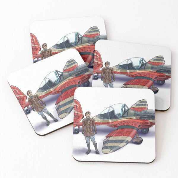 Item preview, a cutaway of a plane and its pilot designed and sold by John Cooper.