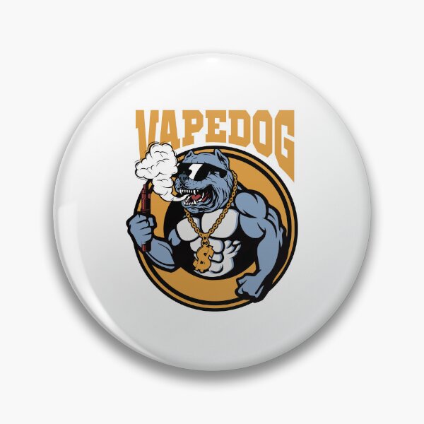 Item preview, Vape dog muscle, vape dog smoking, vape dog  designed and sold by GreyStanzione1.