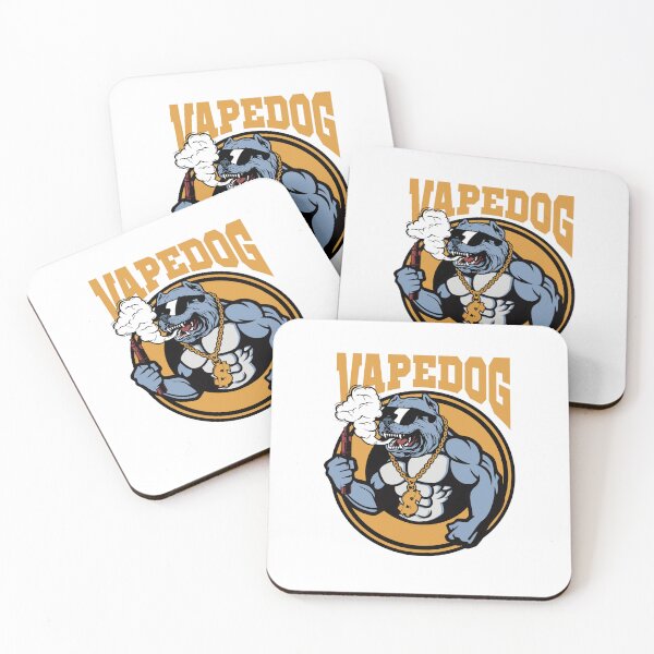 Item preview, Vape dog muscle, vape dog smoking, vape dog  designed and sold by GreyStanzione1.