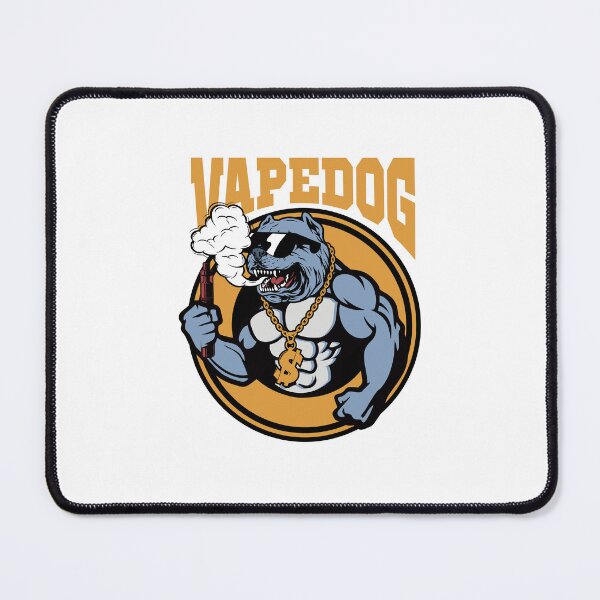 Item preview, Vape dog muscle, vape dog smoking, vape dog  designed and sold by GreyStanzione1.