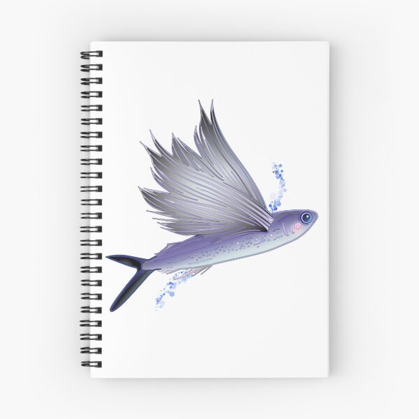Item preview, Flying Fish With Bubbles Line Art Design designed and sold by Heathermarie321.