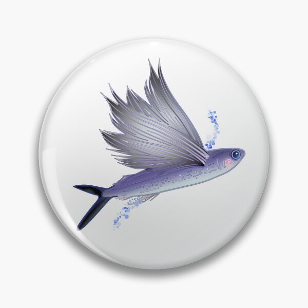 Item preview, Flying Fish With Bubbles Line Art Design designed and sold by Heathermarie321.