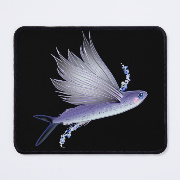 Item preview, Flying Fish With Bubbles Line Art Design designed and sold by Heathermarie321.