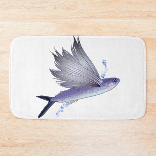 Item preview, Flying Fish With Bubbles Line Art Design designed and sold by Heathermarie321.