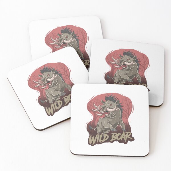 Item preview, Wild boar, wild boar in forest, strong wild boar designed and sold by GreyStanzione1.