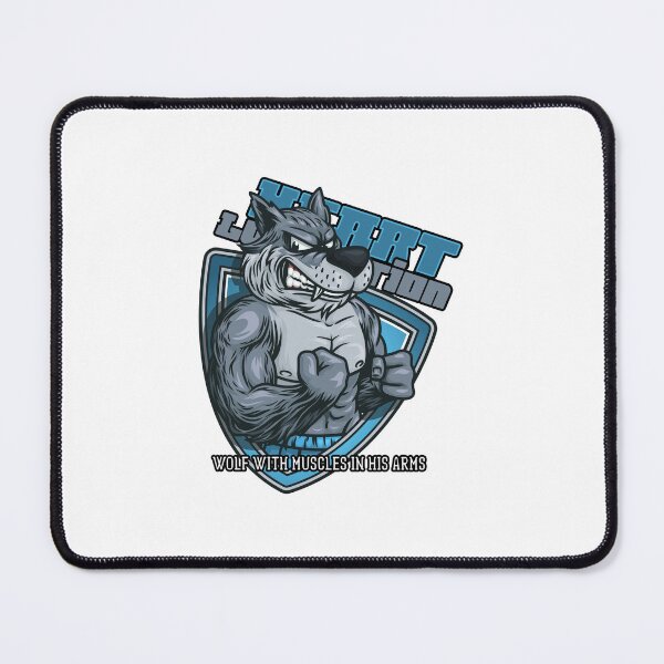 Item preview, Strong wolf muscle, wolf with his arm muscle, strong wolf designed and sold by GreyStanzione1.