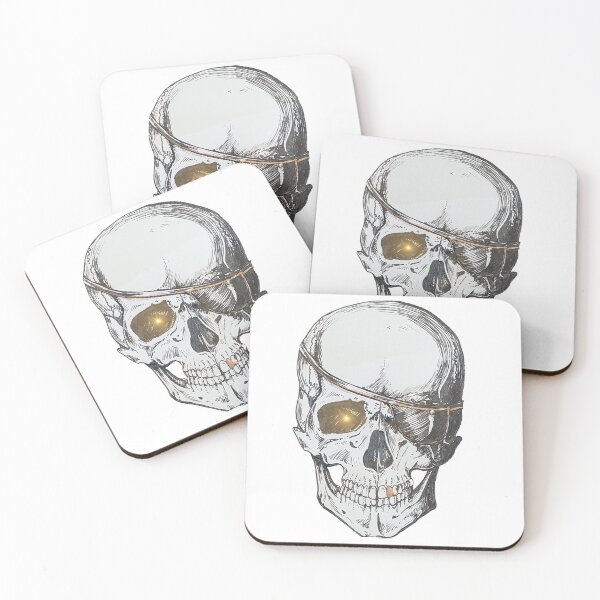 Item preview, Golden Age Skull designed and sold by Karen J Carlisle.
