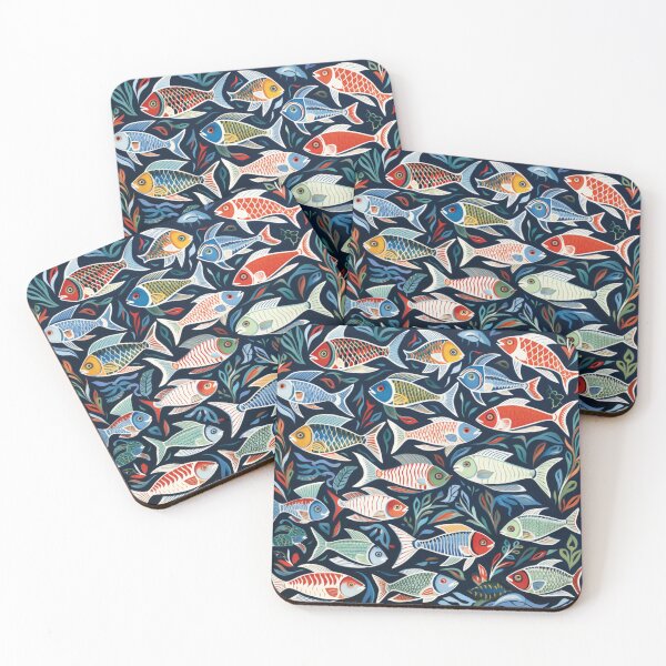 Item preview, GROOVY FISH FIESTA designed and sold by GROOVYJOURNEY.