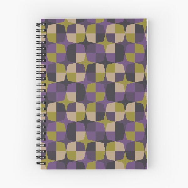 Item preview, Mid Century Stars Purple & Green designed and sold by Stephanie McRae.