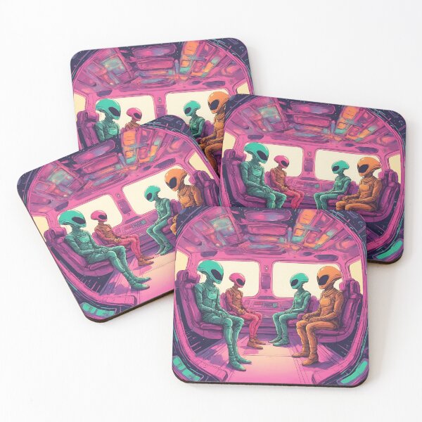 Item preview, Extraterrestrial Spaceship Passengers  designed and sold by Roanemermaid.
