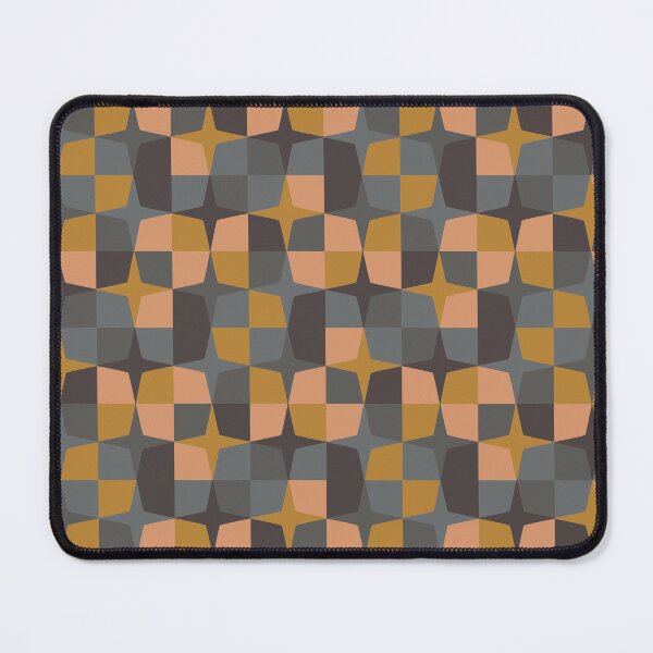 Item preview, Mid Century Stars Blue and Gold designed and sold by Stephanie McRae.