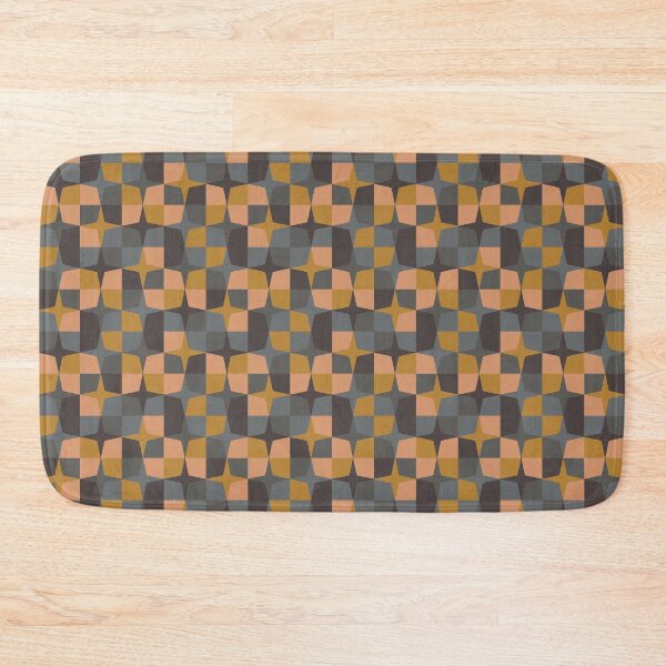 Item preview, Mid Century Stars Blue and Gold designed and sold by Stephanie McRae.