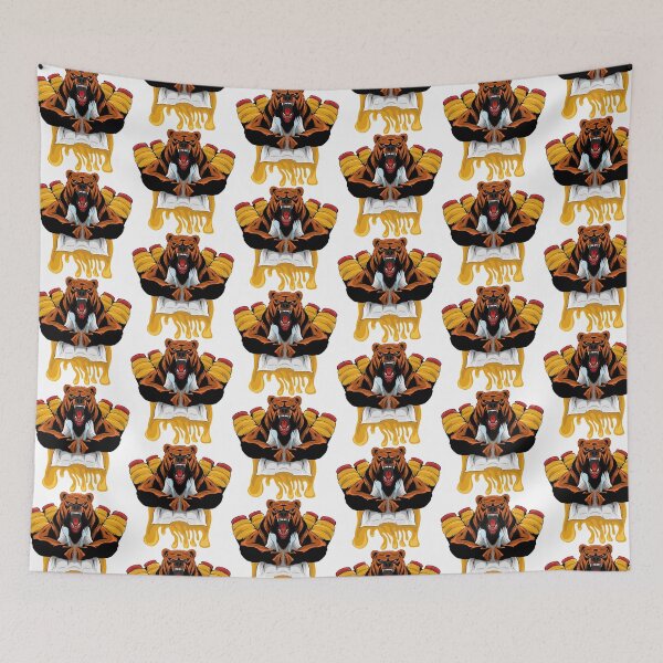Item preview, eater bear, hungry bear, angry bear designed and sold by GreyStanzione1.