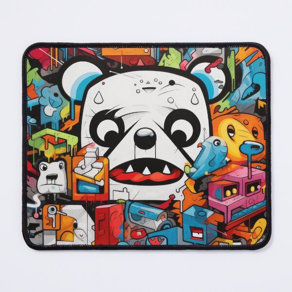 Item preview, Graffiti Style Bear designed and sold by LittleHappies.