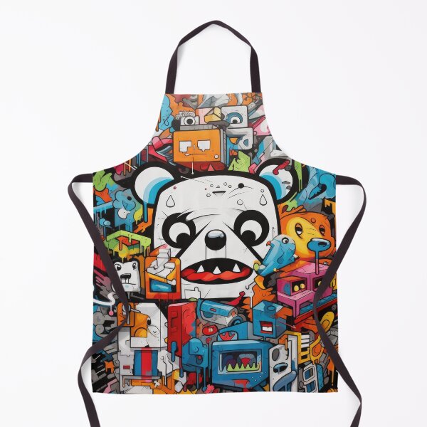 Item preview, Graffiti Style Bear designed and sold by LittleHappies.