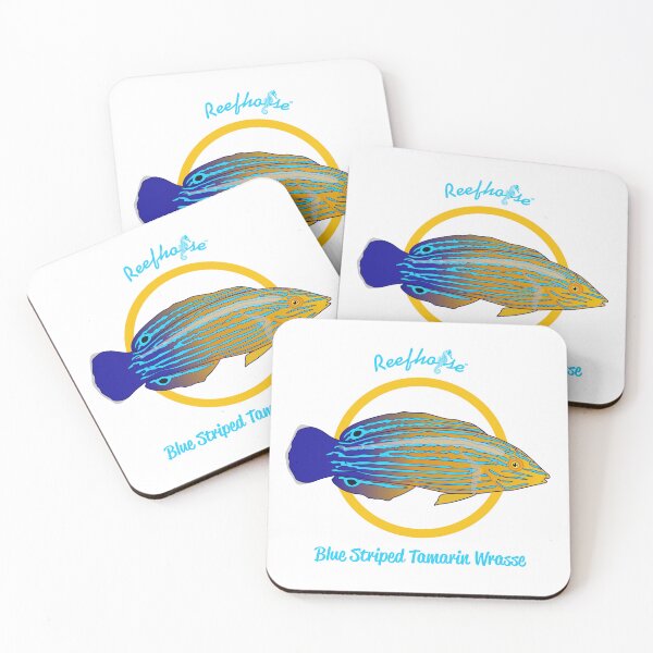Item preview, Blue Striped Tamarin Wrasse designed and sold by KaplanCrypto.