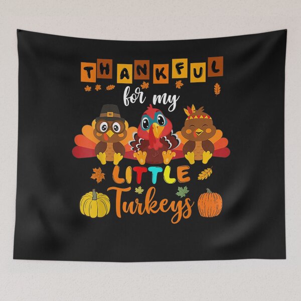 Item preview, Thankful For My Little Turkey Teacher Thanksgiving Men Women designed and sold by William Parker.