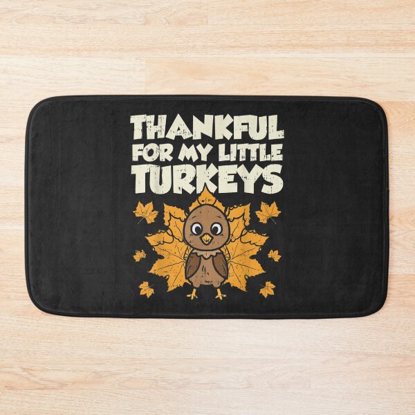 Item preview, Thankful For My Little Turkeys Thanksgiving Teacher Mom Gift designed and sold by William Parker.