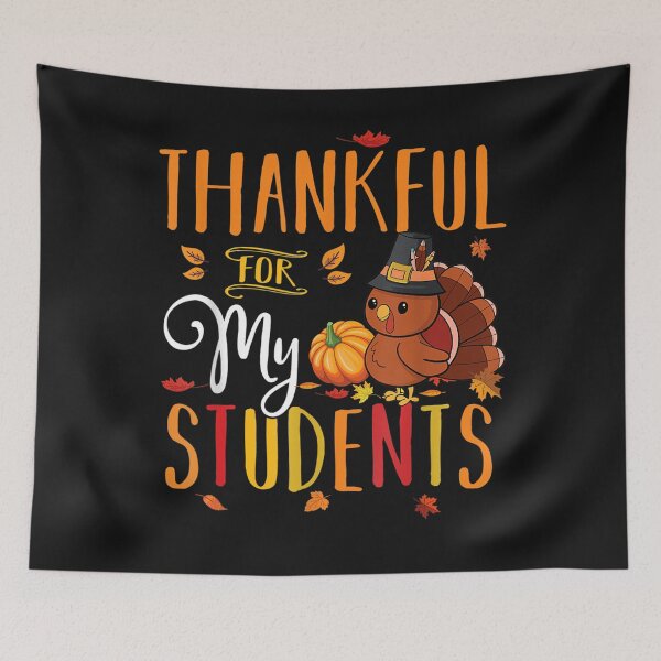 Item preview, Thankful For My Students Funny Thanksgiving Teacher Costume designed and sold by William Parker.