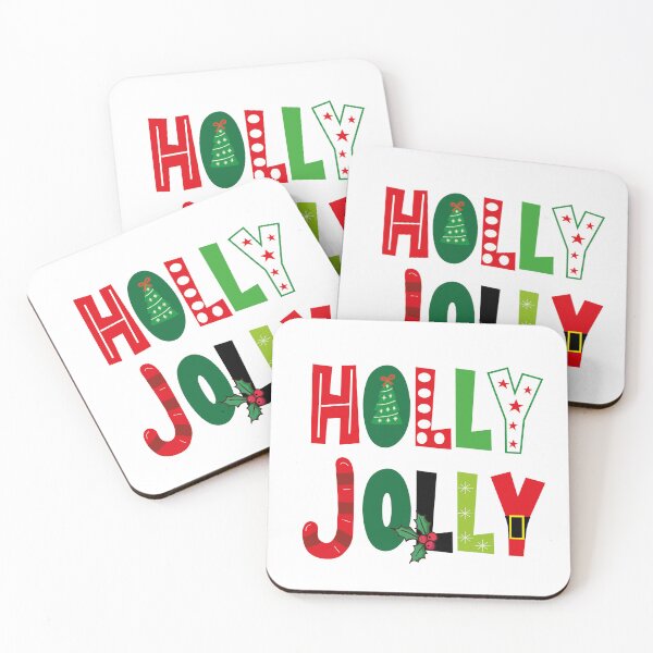 Item preview, Vibrant Holly Jolly Christmas designed and sold by charlotte-print.