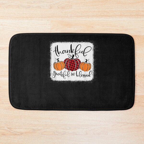 Item preview, Thankful Grateful and Blessed Pumpkin Fall Thanksgiving Day designed and sold by William Parker.