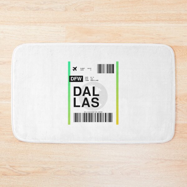 Item preview, Dallas Boarding Pass designed and sold by RabbitK.