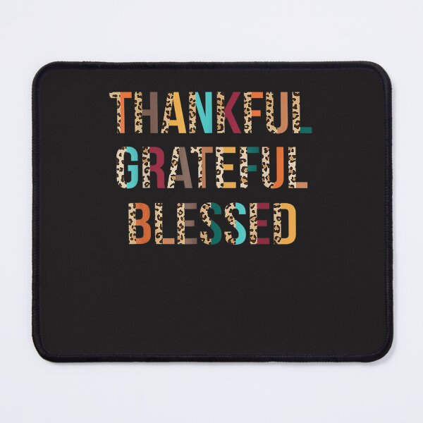 Item preview, Thankful Grateful Blessed Leopard Thanksgiving Fall Vibes designed and sold by William Parker.