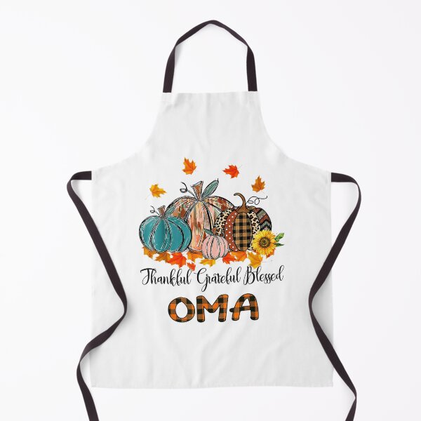 Item preview, Thankful Grateful Blessed Oma Pumpkins Thanksgiving designed and sold by William Parker.