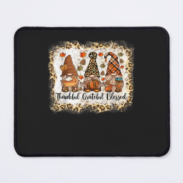 Item preview, Thankful Grateful Blessed Thanksgiving Gnome Leopard Women  designed and sold by William Parker.