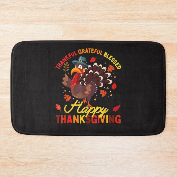 Item preview, Thankful Grateful Blessed Thanksgiving Turkey designed and sold by William Parker.