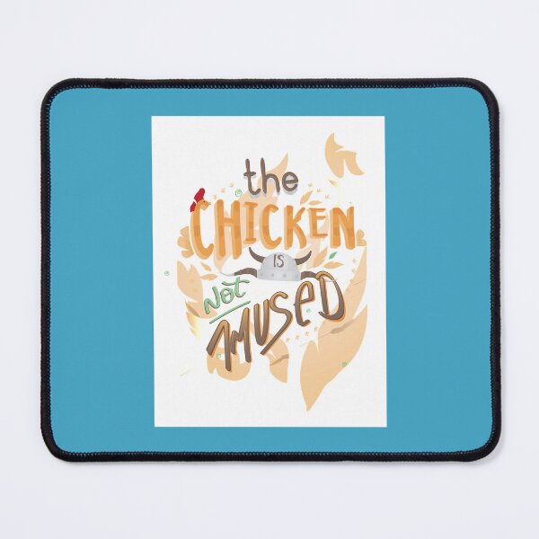 Item preview, The Chicken is Not Amused designed and sold by ladihtsiraki.