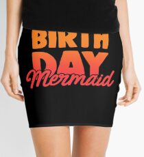 Lustiges Geburtstags-Party-Kleid Minirock