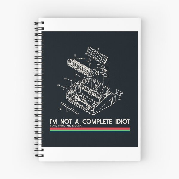 Item preview, Funny I'm not a complete idiot; some parts are missing designed and sold by Print-Forge.