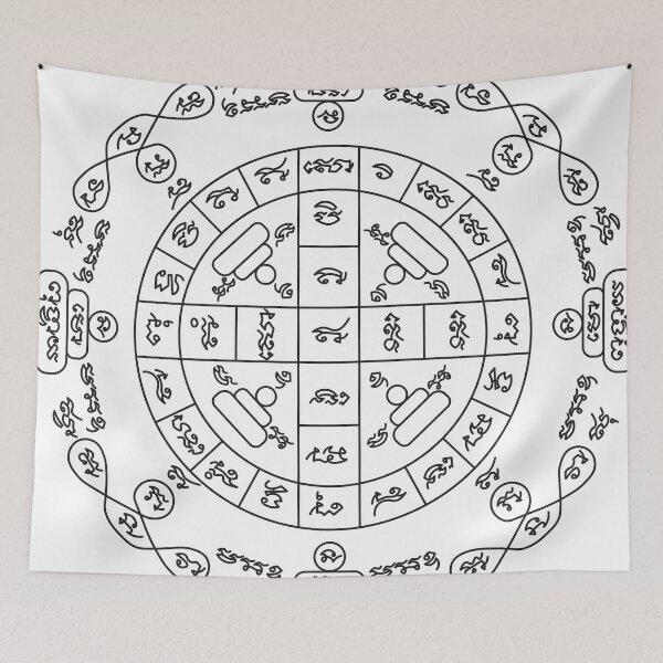 Item preview, sak yant tattoo.Tattoo designs, Yantra, Thailand designed and sold by paiteen09.