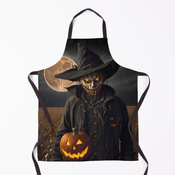 Item preview, A sinister scarecrow standing in a moonlit cornfield designed and sold by WalterGomes.