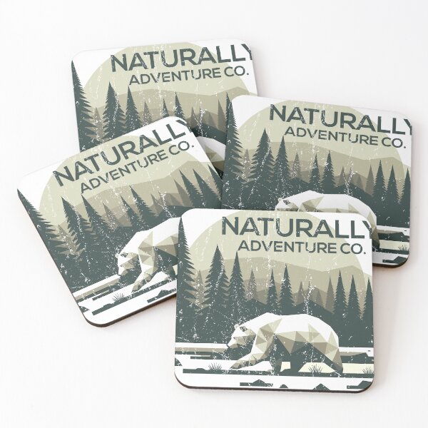 Item preview, Polygon Bear Naturally designed and sold by dakaseli.