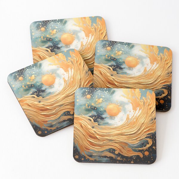 Item preview, Golden Galaxy designed and sold by MeawExoplanet.