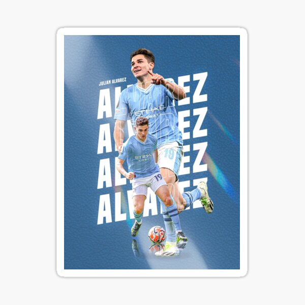 Julian Alvarez - Argentina World Cup Sticker for Sale by On Target Sports