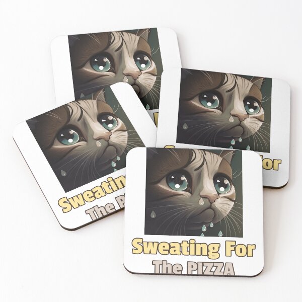 Item preview, Funny Sweating for the Pizza designed and sold by Print-Forge.