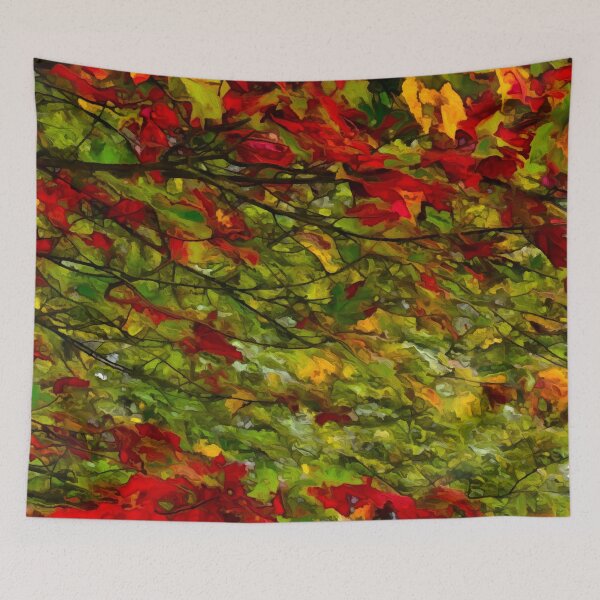 Item preview, Flaming  maple tree designed and sold by Susan Gallup.