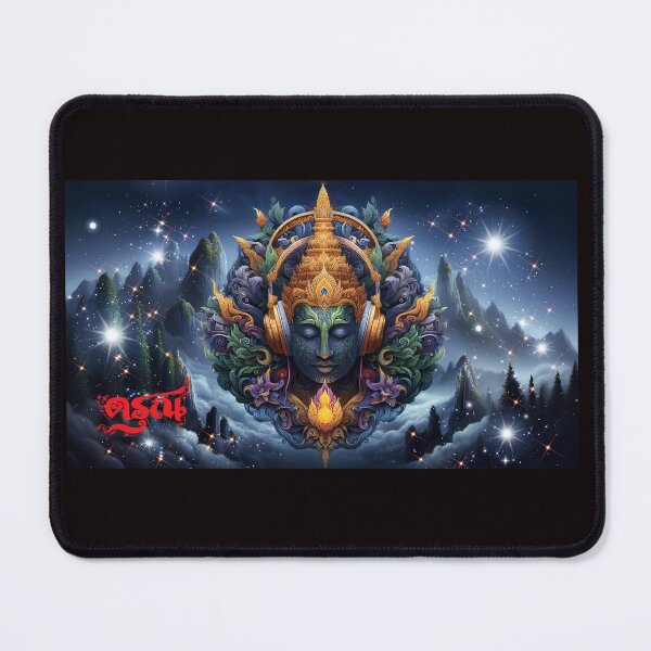 Item preview, The Buddha with Headphones designed and sold by DARUN-oTHo-.