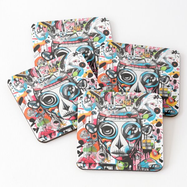 Artikelvorschau, Antilope im Graffiti-Stil entworfen und verkauft von LittleHappies.