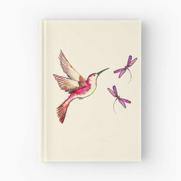 Item preview, Hummingbird and Dragonflies designed and sold by Linda Callaghan.