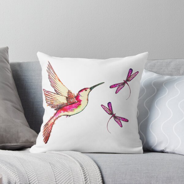 Item preview, Hummingbird and Dragonflies designed and sold by Linda Callaghan.