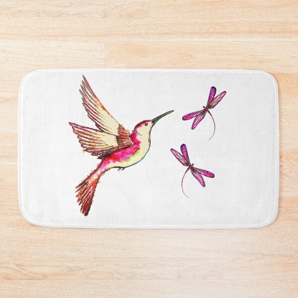 Item preview, Hummingbird and Dragonflies designed and sold by Linda Callaghan.