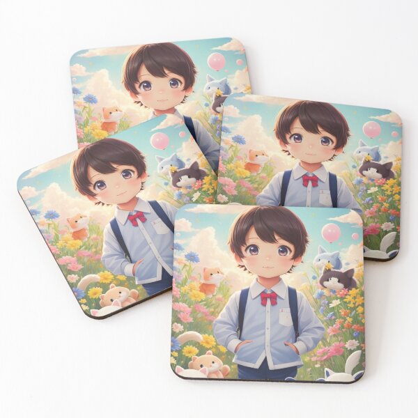 Item preview, Cute Chibi Boy 001 designed and sold by Alexis Art Collection.