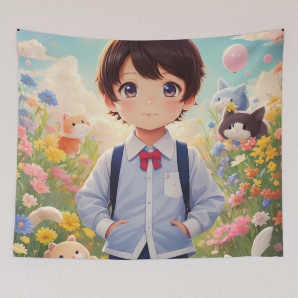 Item preview, Cute Chibi Boy 001 designed and sold by Alexis Art Collection.
