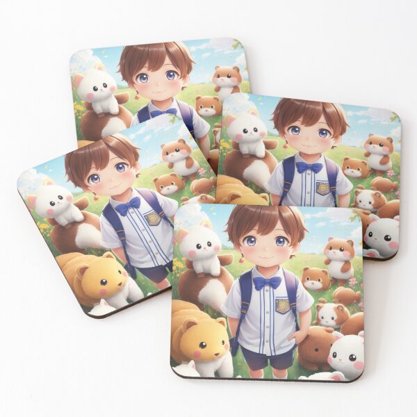 Item preview, Cute Chibi Boy 002 designed and sold by Alexis Art Collection.