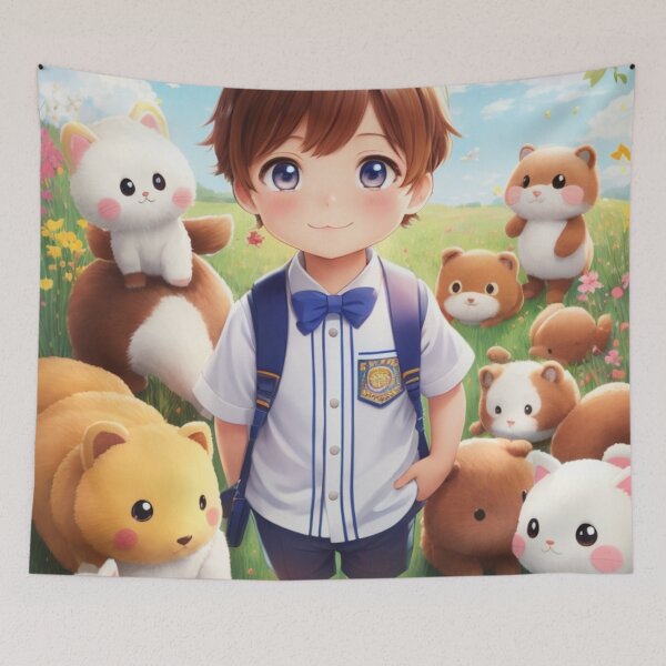 Item preview, Cute Chibi Boy 002 designed and sold by Alexis Art Collection.