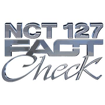 NCT 127 Fact Check トレカ マーク NCT 127 Fact Check Logo